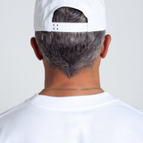 Core 5 Panel Logo Hat | White & Green