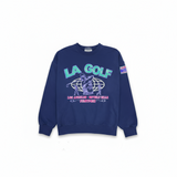 LA GOLF x Firstport Retro Crewneck / Navy