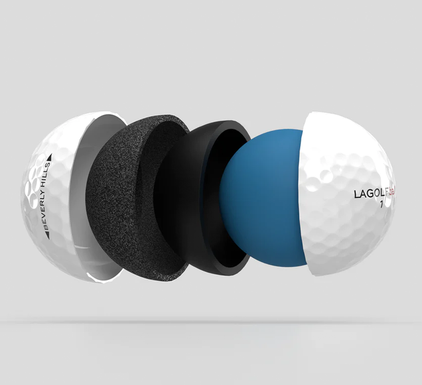 LA Golf ball technology